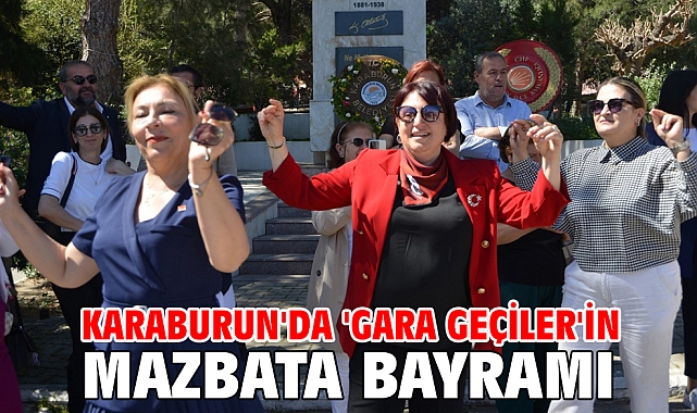 Karaburun'da 'Gara Geçiler'in Mazbata Bayramı