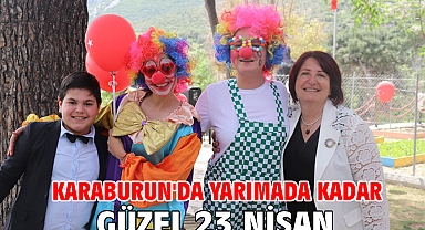 KARABURUN'DA YARIMADA KADAR GÜZEL 23 NİSAN