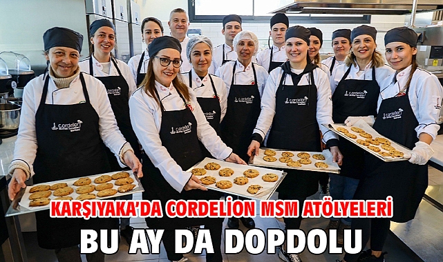 Karşıyaka’da Cordelion MSM atölyeleri bu ay da dopdolu