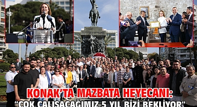 Konak’ta mazbata heyecanı: “Çok çalışacağımız 5 yıl bizi bekliyor”