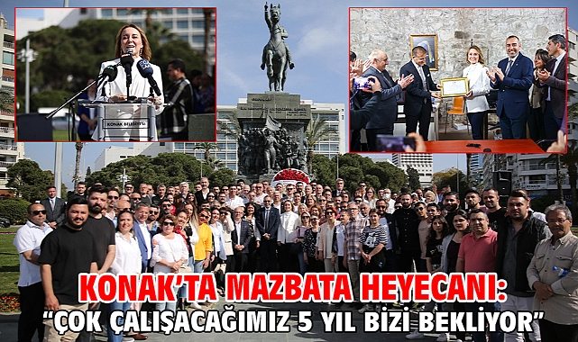 Konak’ta mazbata heyecanı: “Çok çalışacağımız 5 yıl bizi bekliyor”