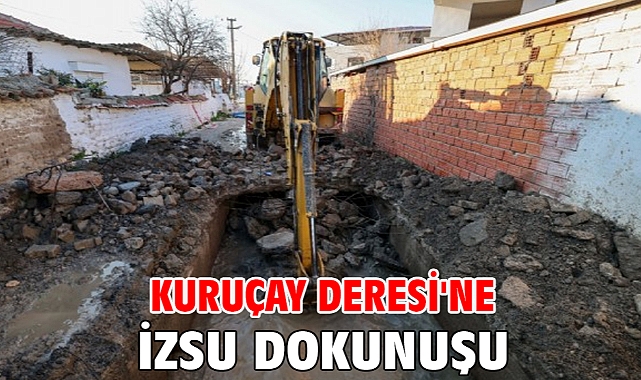 Kuruçay Deresi'ne İZSU dokunuşu