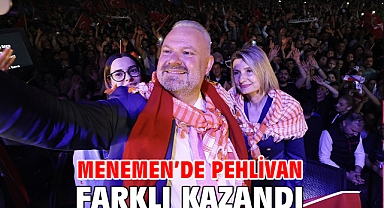 Menemen’de Pehlivan Farklı Kazandı