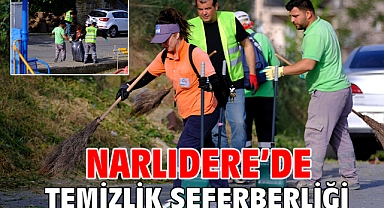 Narlıdere’de Temizlik Seferberliği