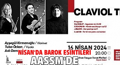 Nisan'da Barok esintileri AASSM'de