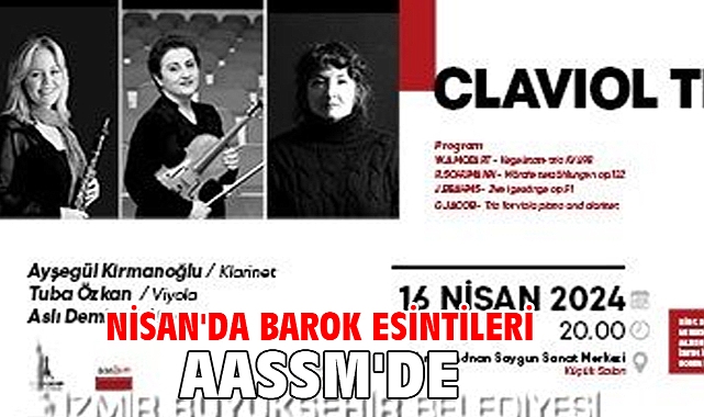Nisan'da Barok esintileri AASSM'de