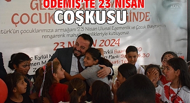 Ödemiş’te 23 Nisan coşkusu