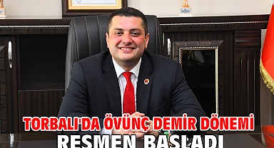 Torbalı'da Övünç Demir dönemi resmen başladı