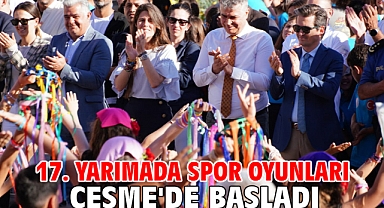 17. Yarımada Spor Oyunları Çeşme'de başladı