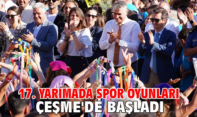 17. Yarımada Spor Oyunları Çeşme'de başladı