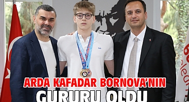 Arda Kafadar Bornova’nın gururu oldu