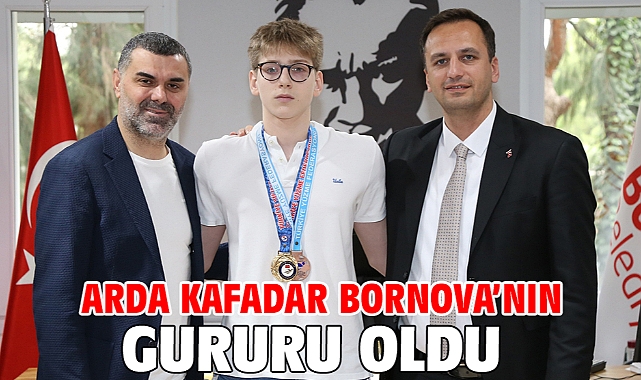 Arda Kafadar Bornova’nın gururu oldu