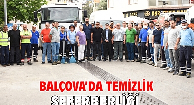 Balçova’da temizlik seferberliği