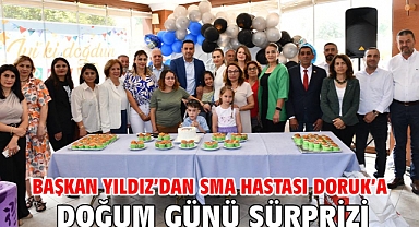 Başkan Yıldız’dan SMA Hastası Doruk’a Doğum Günü Sürprizi