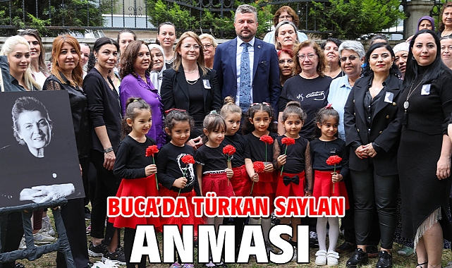 Buca'da Türkan Saylan anması
