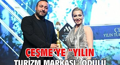 Çeşme’ye “Yılın Turizm Markası” ödülü