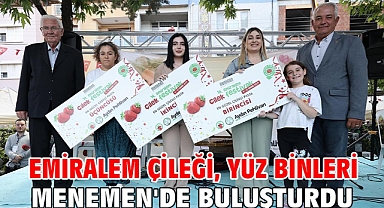 EMİRALEM ÇİLEĞİ, YÜZ BİNLERİ MENEMEN'DE BULUŞTURDU
