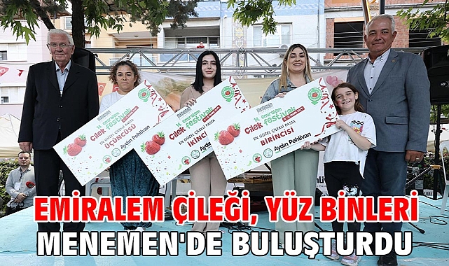EMİRALEM ÇİLEĞİ, YÜZ BİNLERİ MENEMEN'DE BULUŞTURDU