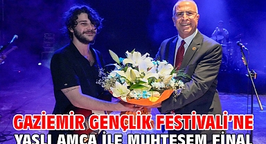 Gaziemir Gençlik Festivali’ne Yaşlı Amca ile muhteşem final