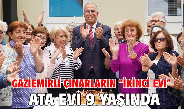 Gaziemirli çınarların “ikinci evi” Ata Evi 9 yaşında