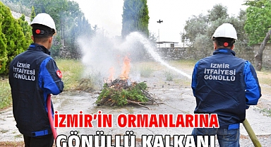 İzmir’in ormanlarına gönüllü kalkanı