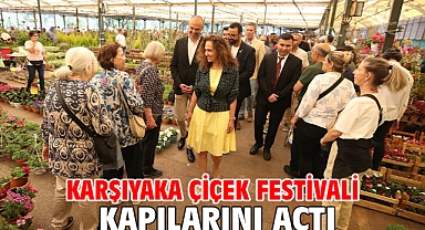 Karşıyaka Çiçek Festivali kapılarını açtı