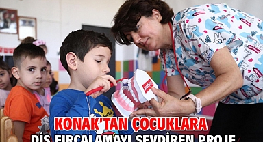 Konak’tan çocuklara diş fırçalamayı sevdiren proje