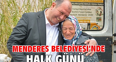 Menderes Belediyesi’nde Halk günü