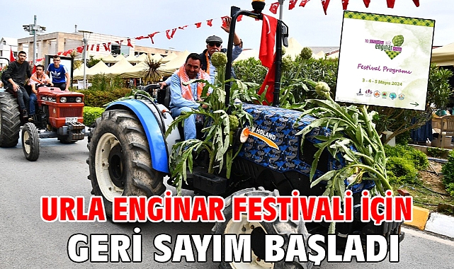 Urla Enginar Festivali için geri sayım başladı