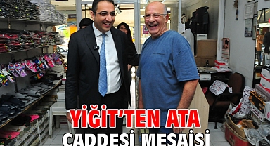 Yiğit'ten Ata Caddesi mesaisi