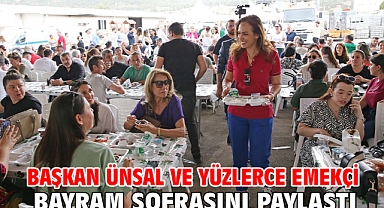 Başkan Ünsal ve yüzlerce emekçi bayram sofrasını paylaştı