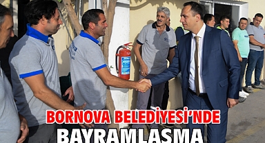 Bornova Belediyesi’nde bayramlaşma