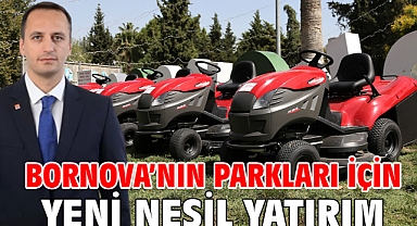 Bornova’nın parkları için yeni nesil yatırım