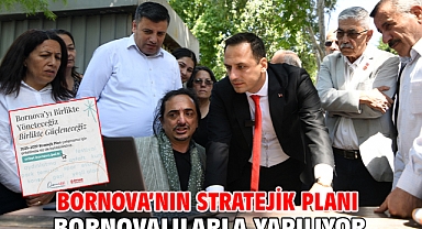 Bornova’nın stratejik planı Bornovalılarla yapılıyor