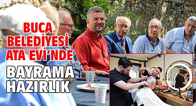 Buca Belediyesi Ata Evi'nde bayrama hazırlık