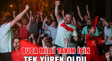 Buca millî takım için tek yürek oldu