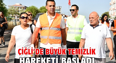 Çiğli’de Büyük Temizlik Hareketi Başladı