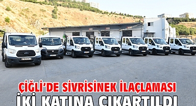 Çiğli’de Sivrisinek İlaçlaması İki Katına Çıkartıldı