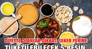 Diyette olanlar dikkat: Şeker yerine tüketilebilecek 5 besin