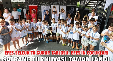 Efes Selçuk’ta Gurur Tablosu: Efes'in Çocukları Satranç Turnuvası Tamamlandı
