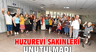Huzurevi sakinleri unutulmadı