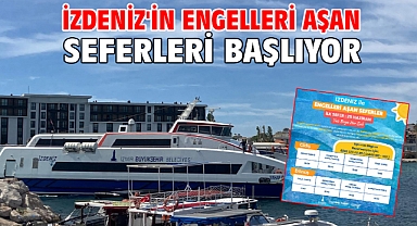 İZDENİZ'in engelleri aşan seferleri başlıyor