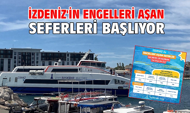 İZDENİZ'in engelleri aşan seferleri başlıyor