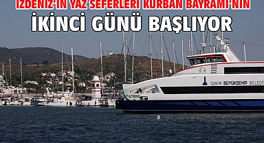 İZDENİZ’in Yaz Seferleri Kurban Bayramı’nın ikinci günü başlıyor