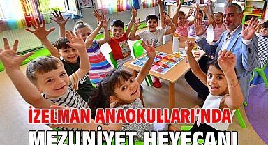 İZELMAN Anaokulları’nda mezuniyet heyecanı