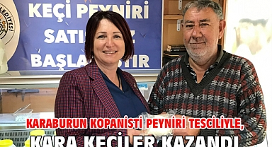 KARABURUN KOPANİSTİ PEYNİRİ TESCİLİYLE, KARA KEÇİLER KAZANDI!