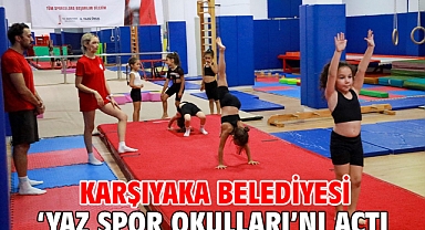 Karşıyaka Belediyesi ‘Yaz Spor Okulları’nı açtı