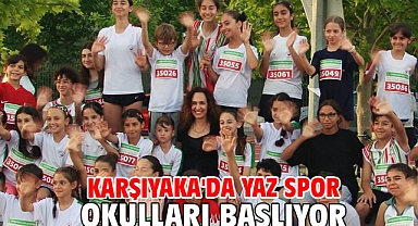 Karşıyaka'da Yaz Spor Okulları başlıyor