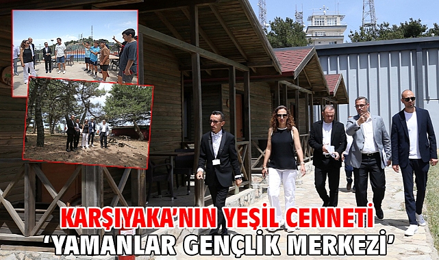 Karşıyaka’nın yeşil cenneti ‘Yamanlar Gençlik Merkezi’