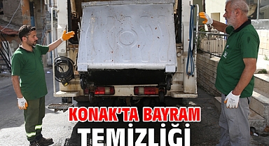 Konak’ta bayram temizliği